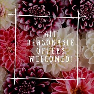 AL REASONABLE OFFERS ARE WELCOMED!!!!☺️